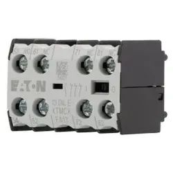 Eaton 002397 Hilfsschalterbaustein, 4 -polig, 1 S, 3 Ö, Frontbefestigung, Schraubklemmen, DILE(E)M, DILER 13DILE  - 5 Stück