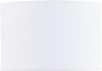 "Couture Drum Lamp Shade - White, 9""H X 12"" Diameter - Ballard Designs"