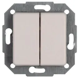 Kopp 613501066 Serienschalter 10AX 250V Europa creme-weiß