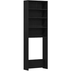 vidaXL Madona, Waschmaschinenschrank, Schwarz