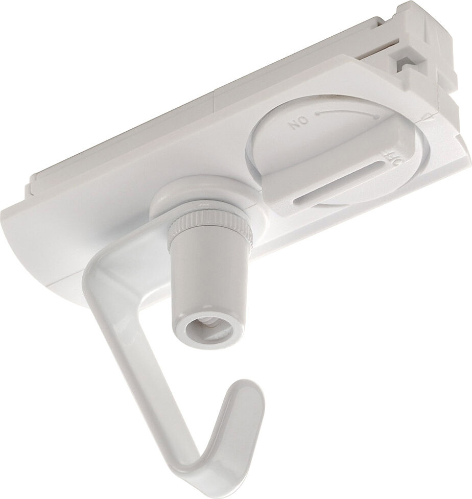 Slv 1-Phasen Pendelleuchtenadapter Mit Haken, Weiß - 1 Phasen Stromschienen 230v