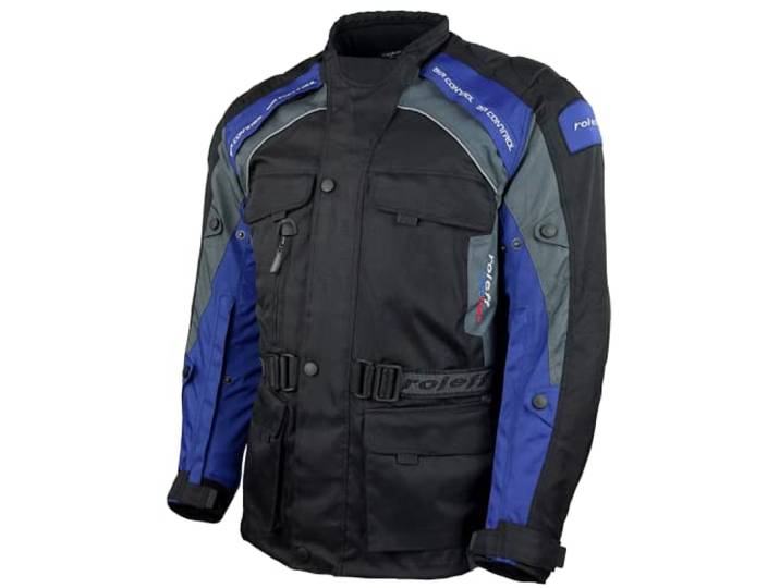 Motorradjacke Herren mit CE Protektoren Regenmembrane Thermofutter Textil Motorrad Jacke
