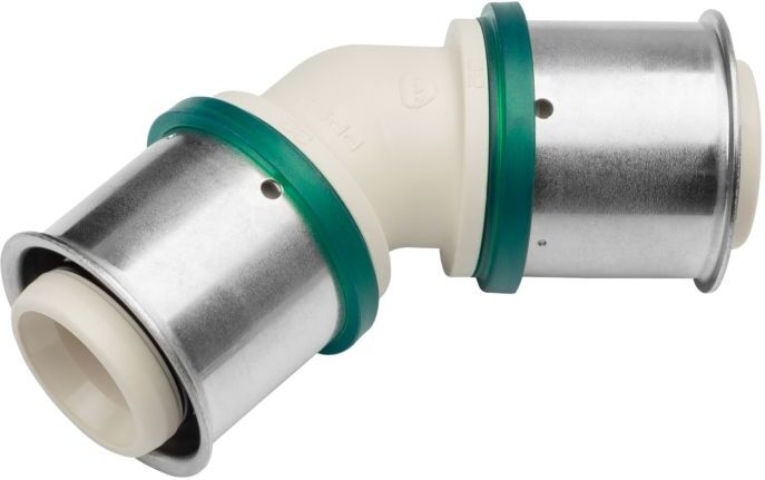 KAN-therm KAN-press 6in1 Winkel 1009068040 50 mm, 45°, PPSU, mit Presshülse