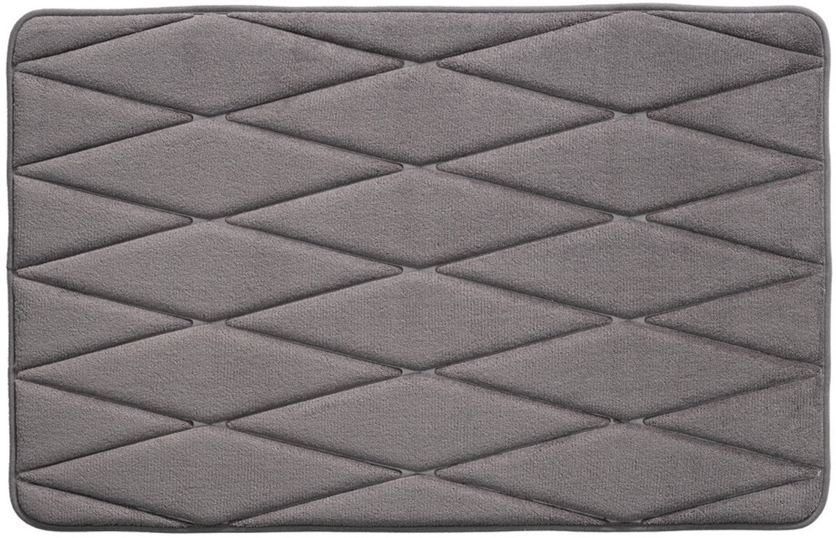 Hamat California Winding Badkamermat Antraciet 50 x 78 cm