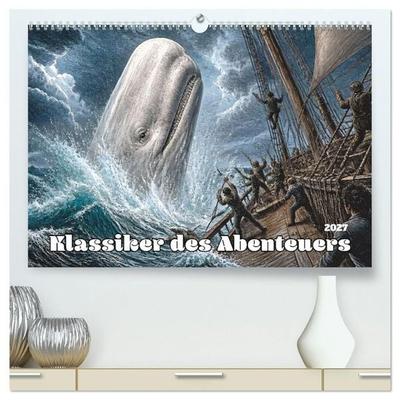 Klassiker des Abenteuers (hochwertiger Premium Wandkalender 2027 DIN A2 quer), Kunstdruck in Hochglanz