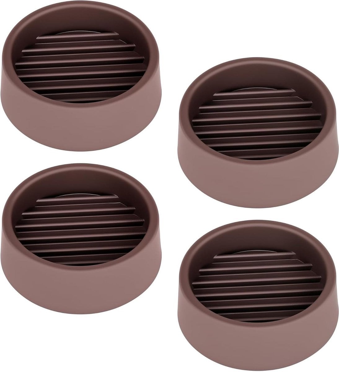 Antislip Meubelpads Bruin - Ronde Meubelonderzetters en Vloerbeschermers - 38 cm