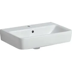 Geberit Renova Compact Waschtisch, 550x370mm, 226155000, Farbe: Weiß