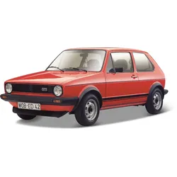 Bburago - 1:24 Volkswagen Golf MK1 Gti (1979), rot - rot