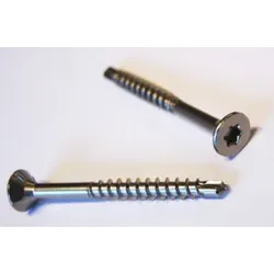 Cobra Fastener Holz Montageschraube selbstbohrend 5 x 60 mm Edelstahl ASIS304 + bit für Holz UK 200 St
