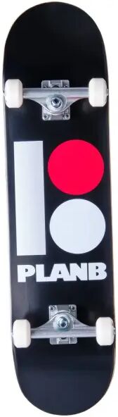 Skateboard Komplettboard Plan B Team (7.87" - Schwarz/Rot/Grau)