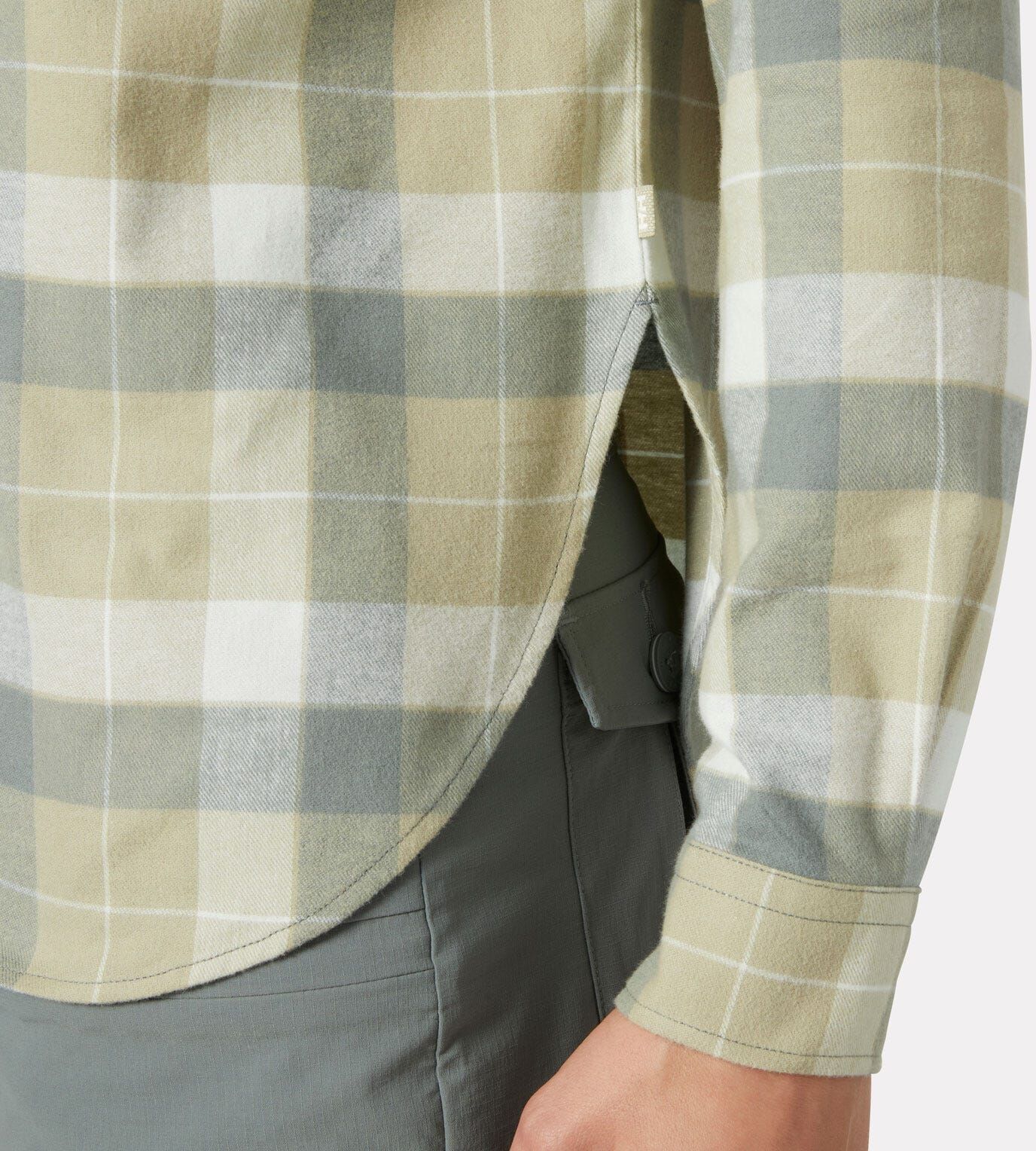 Helly Hansen Women's Lokka Organic Flannel Long Sleeve Shirt - Green - XL