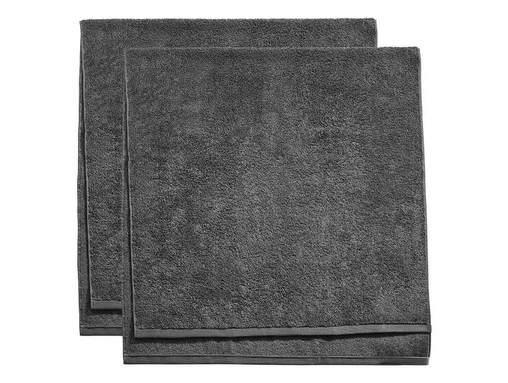 Butlers Duschhandtuch (2er Set) Fabulous, Dunkelgrau, 70x140 cm, Heimtextilien, Badtextilien, Duschtücher