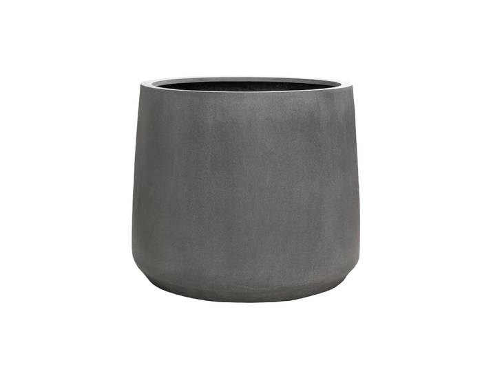 Hochwertiger In-/Outdoor Blumentopf „Natural Jumbo Patt“ Grau Ø 119 x 97 cm Pottery Pots