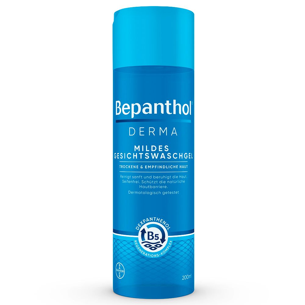 Bepanthol Derma mildes Gesichtswaschgel 200 ml Gel