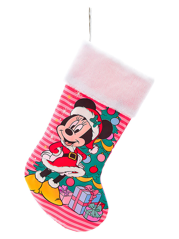 Christmas Inspirations Weihnachtsstrumpf "Minnie" in Bunt - (H)45 cm - onesize