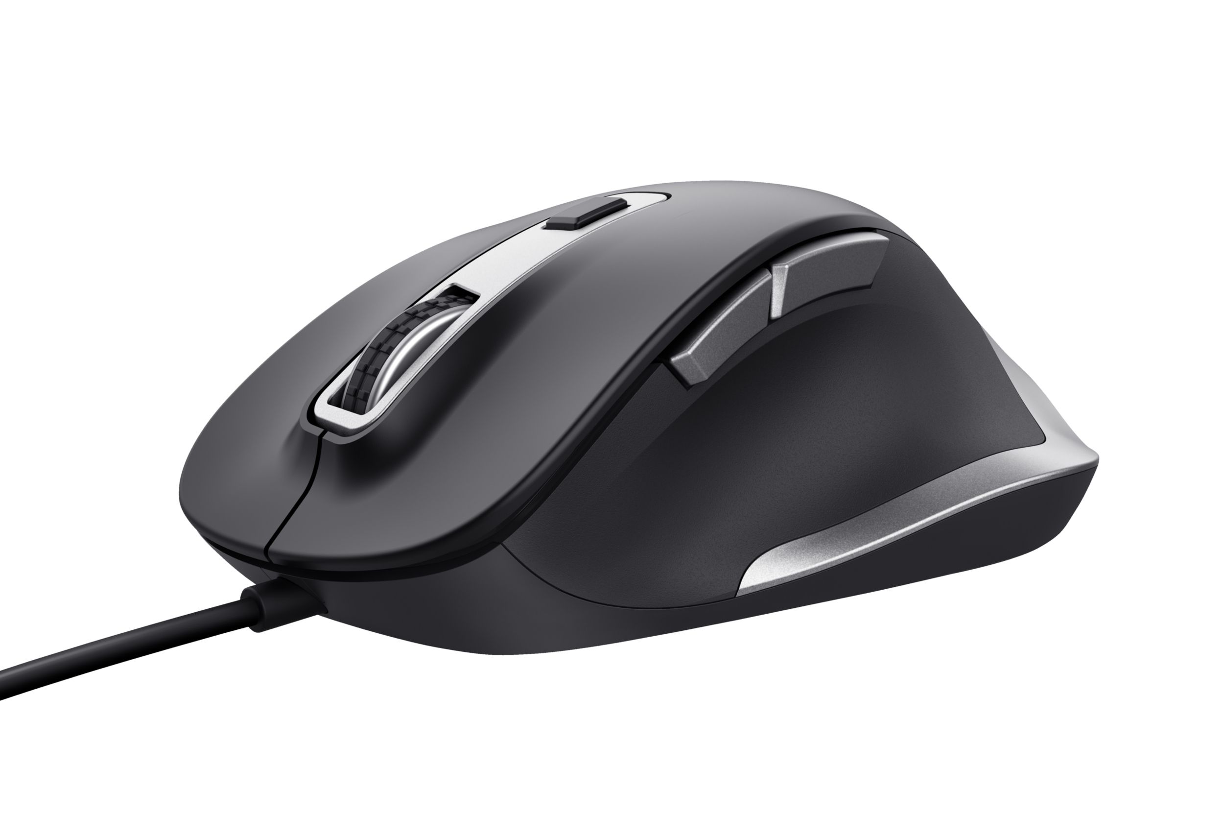 Trust 5000 DPI Büro Maus Optisch Fyda (Schwarz) 24728