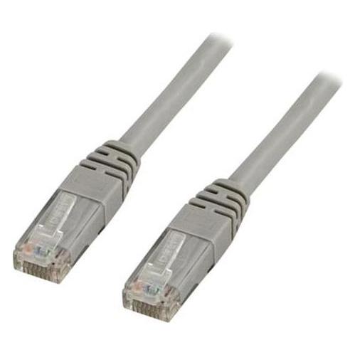 Deltaco TP-610 networking cable Grey Cat6 (U/UTP, CAT6, 10 m) (TP-610X)