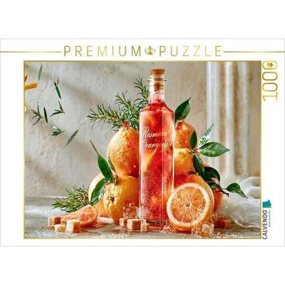 CALVENDO Puzzle Mediterraner Duft, warme Orange - ein kleiner Urlaub | 1000 Teile Lege-Größe 64 × 48 cm Foto-Puzzle für glückliche Stunden, von ,