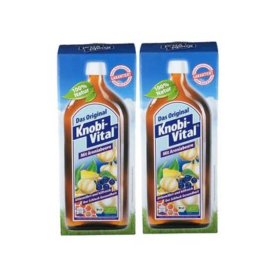 Knobivital mit Aroniabeere Bio 2x960 ml Flaschen