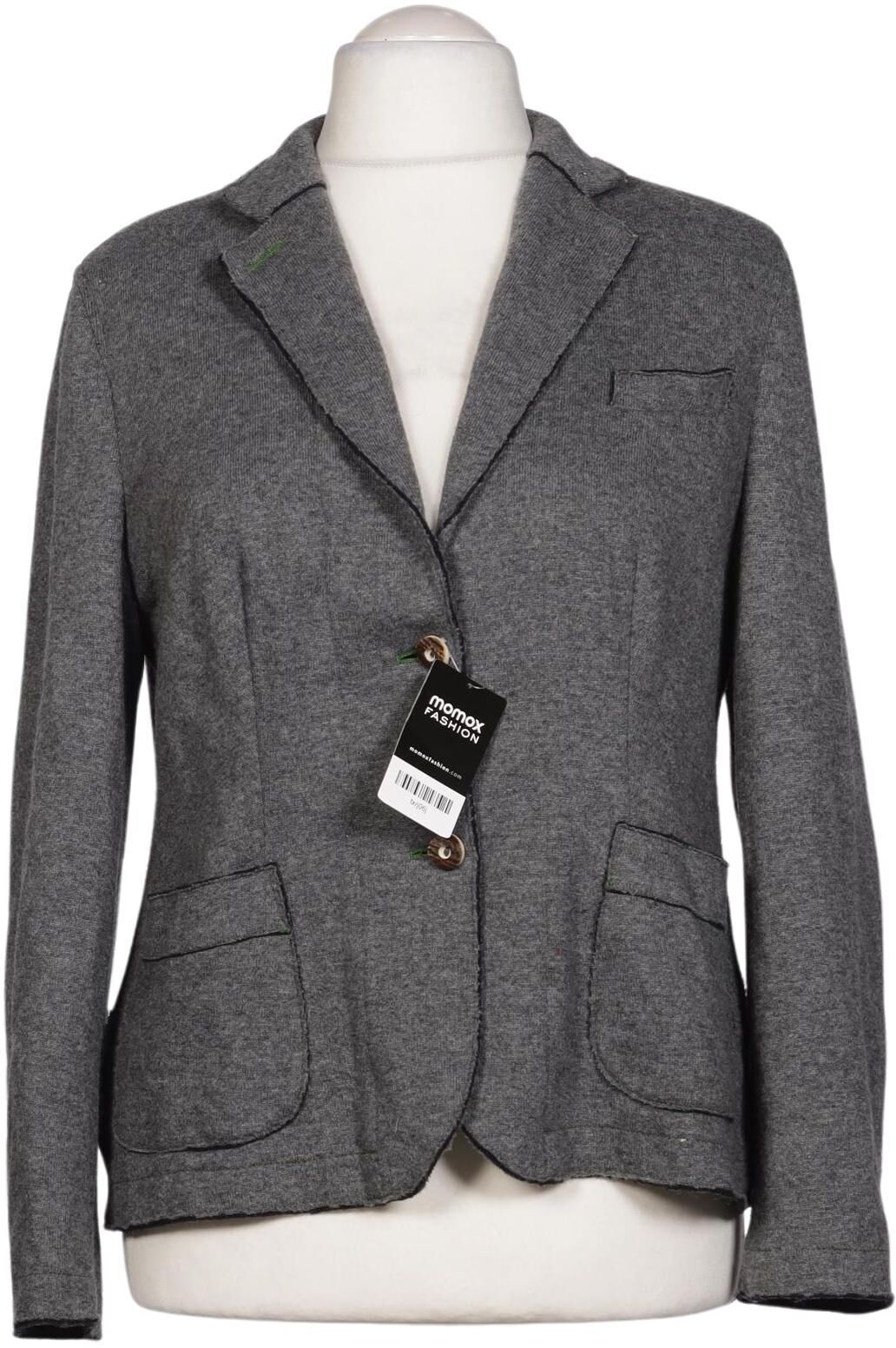 Kaiseralm Auzinger Damen Blazer, Grau, Gr. EU 44, Viskose / Synthetik / Baumwolle / Schurwolle - Second Hand