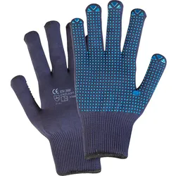 Schutzhandschuh Strick blau Gr.L 1 Paar