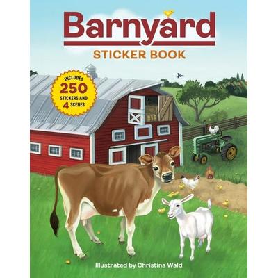 Barnyard Sticker Book, Taschenbuch von Christina Wald, Workman, 978-1-63586-494-6