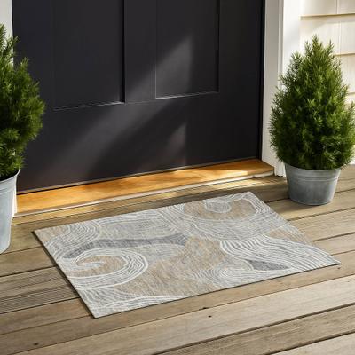 Addison Rugs Machine Washable Indoor/ Outdoor Modern Cortez Chantille Rug