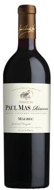 """Paul Mas Reserve""" """Paul Mas Reserve Malbec 2024 Red Wine - France"""