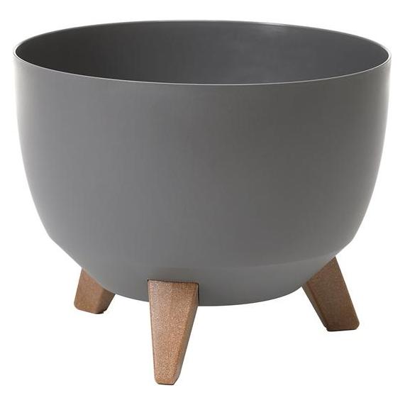 Lamela Flowerpot Roma 880-82, plastic, Ø 29 cm, dark gray (29 x 18 cm) (880-82)