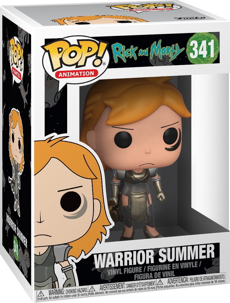 Funko Pop! Rick and Morty Warrior Summer 341 Vinyl figuur