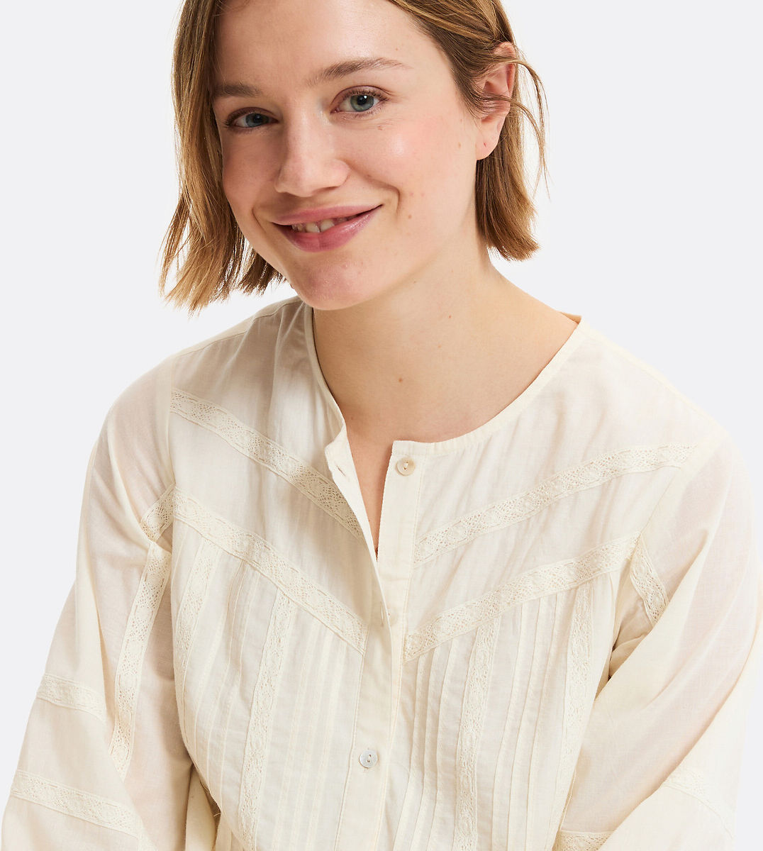 LA REDOUTE COLLECTIONS Robe évasée, longue, manches longues