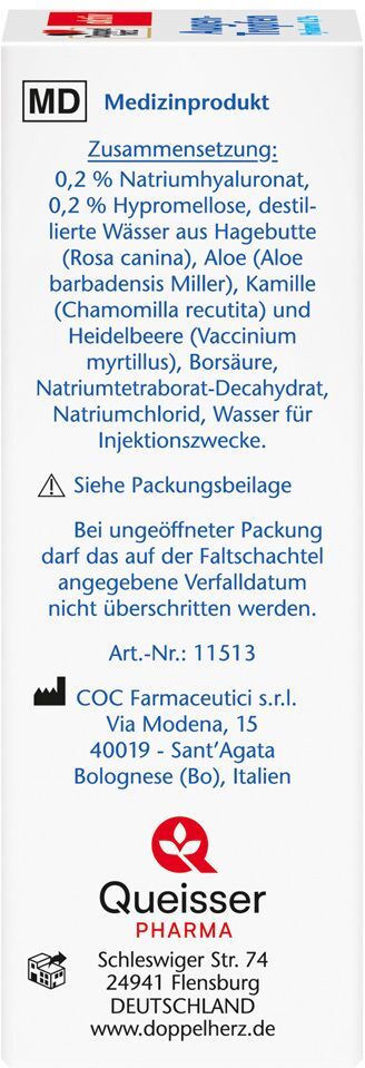 Doppelherz® aktiv Doppelherz Augen-Tropfen Hyaluron 0,2 % Tropfen 10 ml 10 ml Tropfen