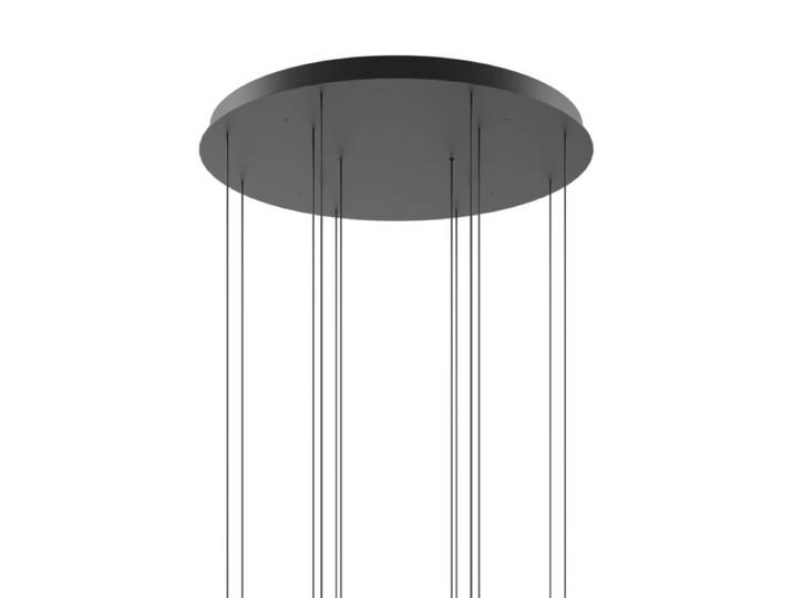 Lodes Baldachin Round Cluster System - Schwarz matt , 14