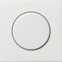 Gira Dimmer-Abdeckung reinweiß-glänzend 0650112