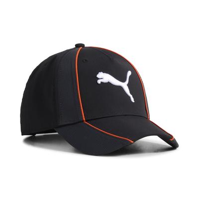 Flex Cap PUMA "Grid HP Baseball-Cap Erwachsene", Gr. onesize, schwarz, Futter Vorderteil: 100% Polyester, unifarben, Caps