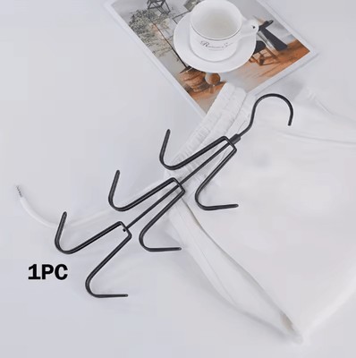 Inspire Picks 360 Rotating Metal Wallet Hanger Multi Functional Closet Organizer Rack black 1pc