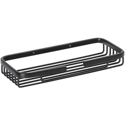 Brillantbad BYTRO Seifenkorb Messing Schwarz 100x230x30 mm für Bad & WC >> zum Bohren