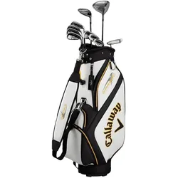 Callaway Warbird Komplettset - RH / Graphit regular / Driver, Holz 5, Eisen 5,6,7,8,9,PW,SW, Putter, Cartbag