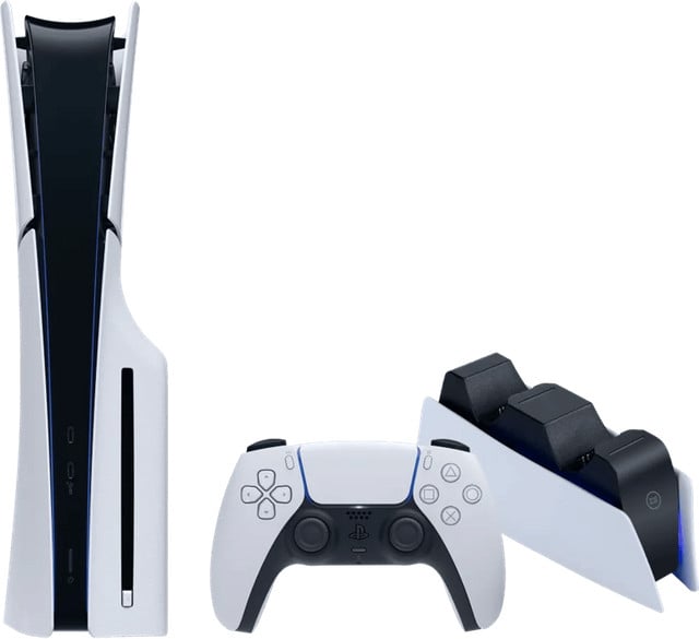 PlayStation 5 Slim Disc Edition met oplaadstation