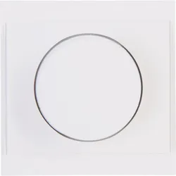 Kopp 803813087 MALTA - Dimmer mit Druck-Wechselschalter (Phasenanschnitt), Farbe: arktisweiß