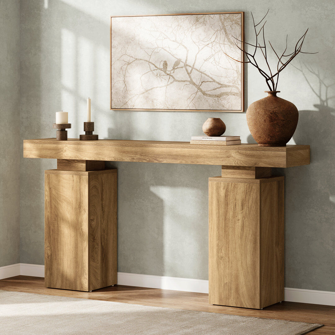 Blue Elephant 160Cm Console Table Brown 85cm H X 160cm W X 30cm D