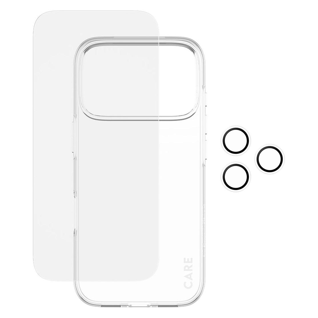 PanzerGlass SAFE. CARE 3-in-1 Protection Combo Bundle (1 Stk., Apple iPhone 17 Pro) (CR40572)