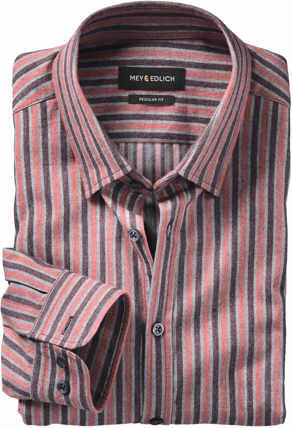 Mey & Edlich New-Work-Flanellhemd Rot 41