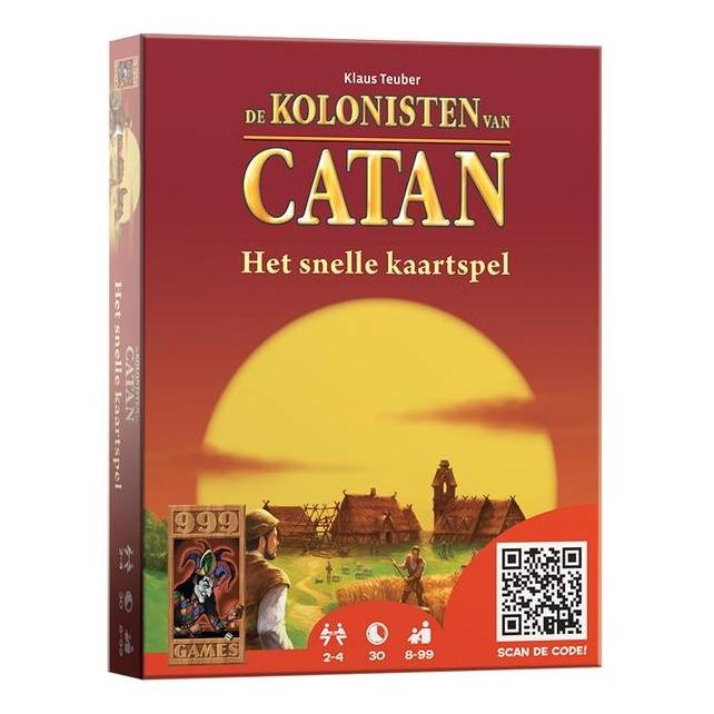 999Games Catan - Het Snelle Kaartspel (Niederländisch, 2 - 4 Spieler) (999-KOL29)
