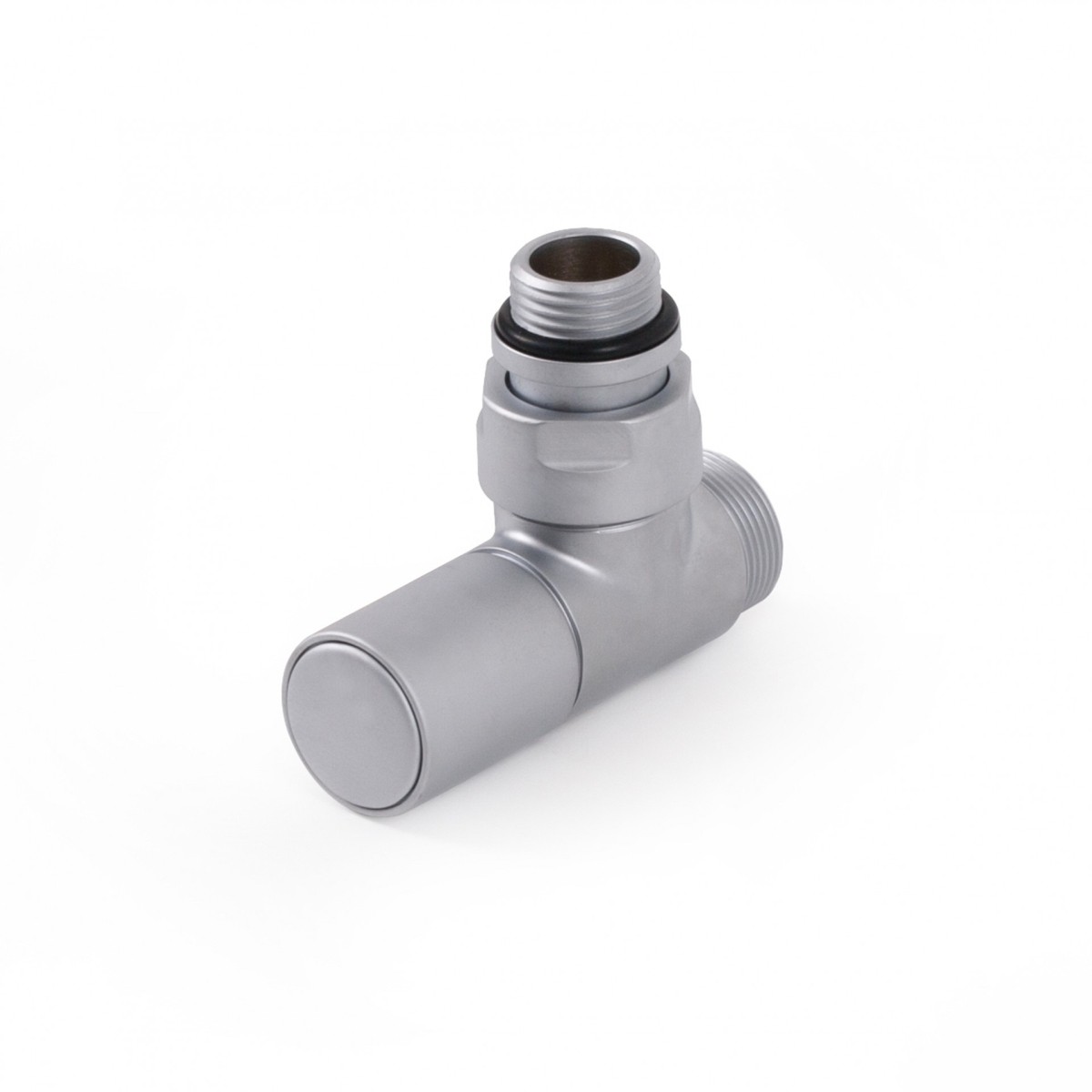 Terma Regel-Eckventil CYLINDER GZ 1/2""-GZ 24-19 , TGZRST006, Silber TGZRST006