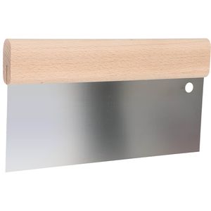 Schuller Spachtel 50125, Breite 240mm, Japanspachtel aus Edelstahl, mit Holzgriff