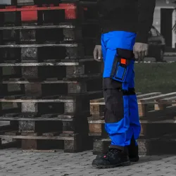 Bund- Arbeitshose 245 g/m2 Größe 58 für Elektriker Doktorvolt DV-2124-SD-B550-58
