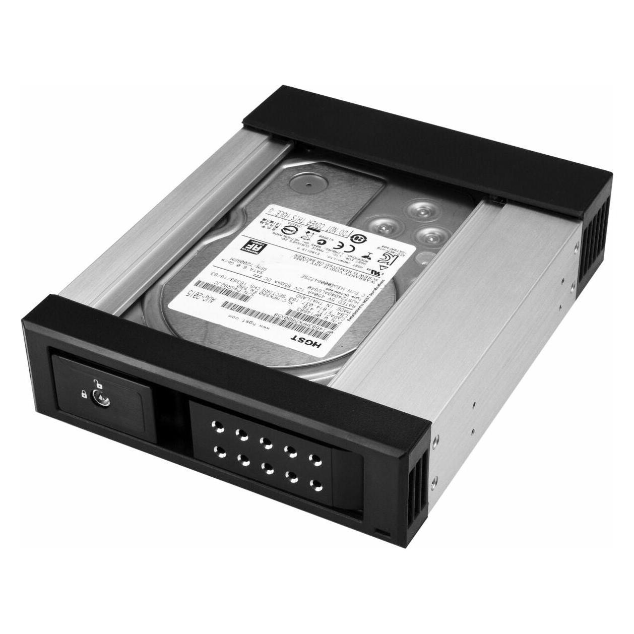 StarTech 5.25 TO 3.5 DRIVE HOT SWAP BAY (HSB1SATSASBA)