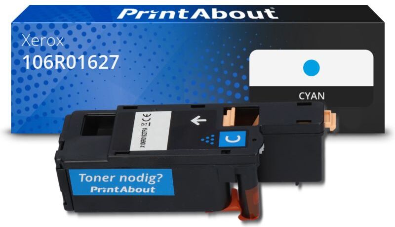 PrintAbout Toner kompatibel mit Xerox 106R01627 - Cyan