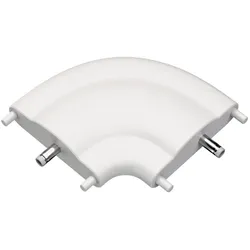 ledscom.de 90° Verbinder für unsere flachen SIRIS 24V Unterbau-Leuchten, weiß